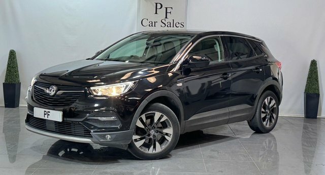 Vauxhall Grandland X 1.2 Turbo Sport Nav Suv Euro 6 Black