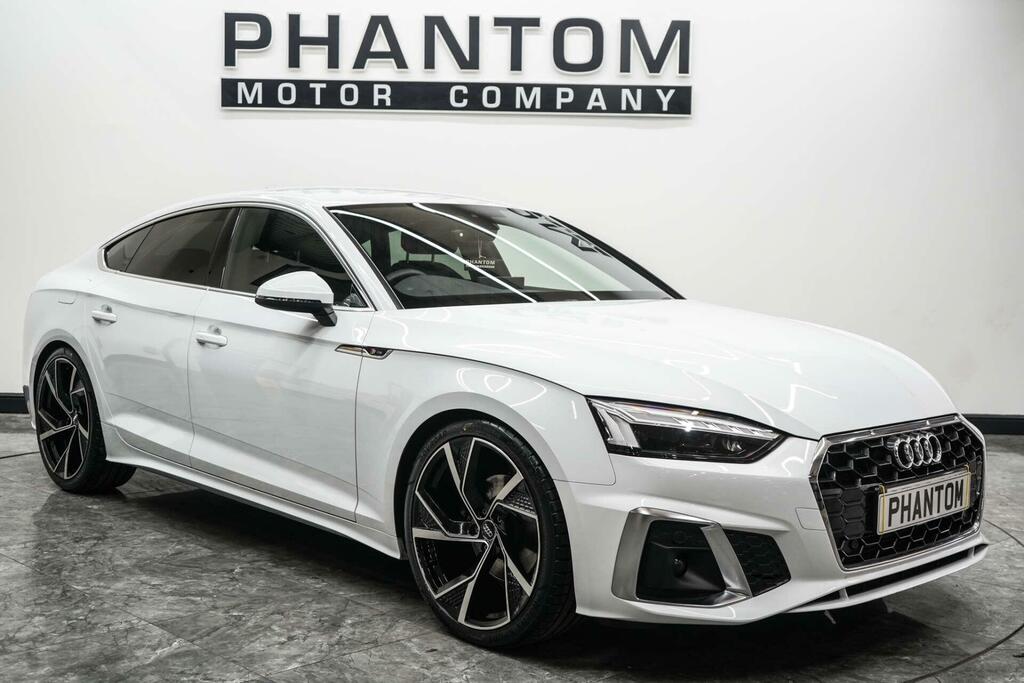 Audi A5 2.0 Tfsi 35 S Line Sportback S Tronic Euro 6 Ss White