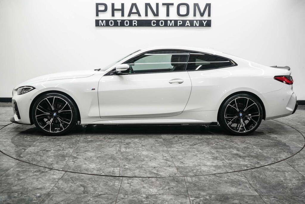 BMW 4 Series M Sport White #3