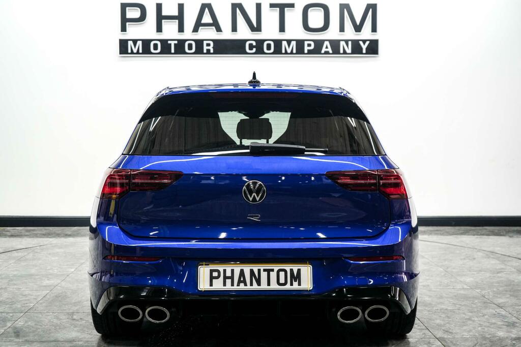Volkswagen Golf R Blue #4