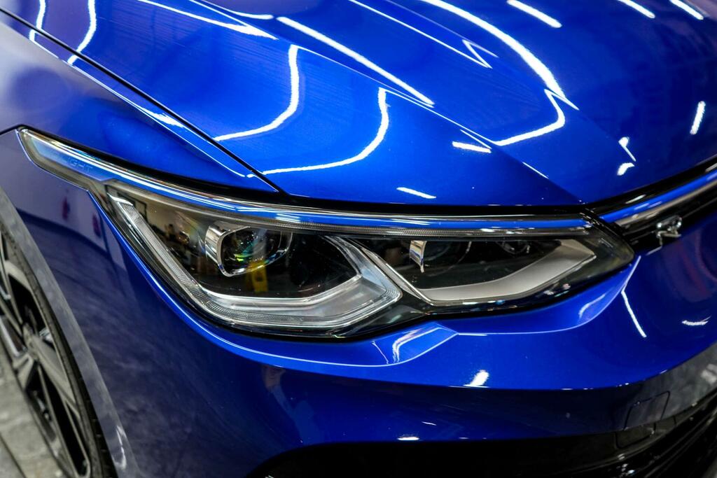 Volkswagen Golf R Blue #6