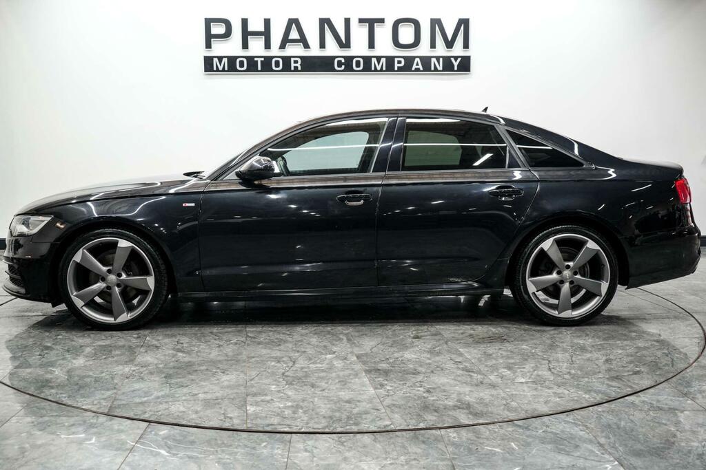 Audi A6 Saloon Black Edition Black #3