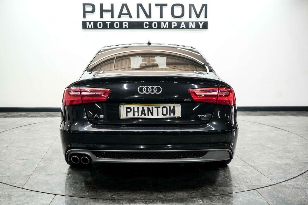 Audi A6 Saloon Black Edition Black #4