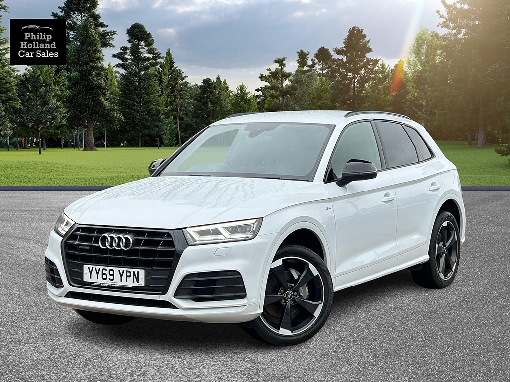 Audi Q5 Q5 S Line Black Edition 40 Tdi Quattro S-a White