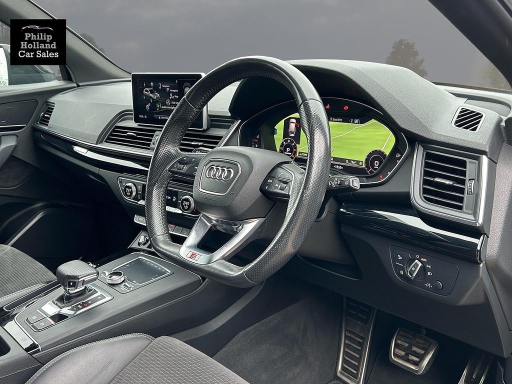 Audi Q5 Q5 S Line Black Edition 40 Tdi Quattro S-a White #5
