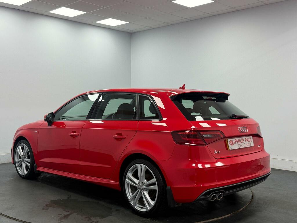 Audi A3 2.0 Tdi 184 S Line Red #5