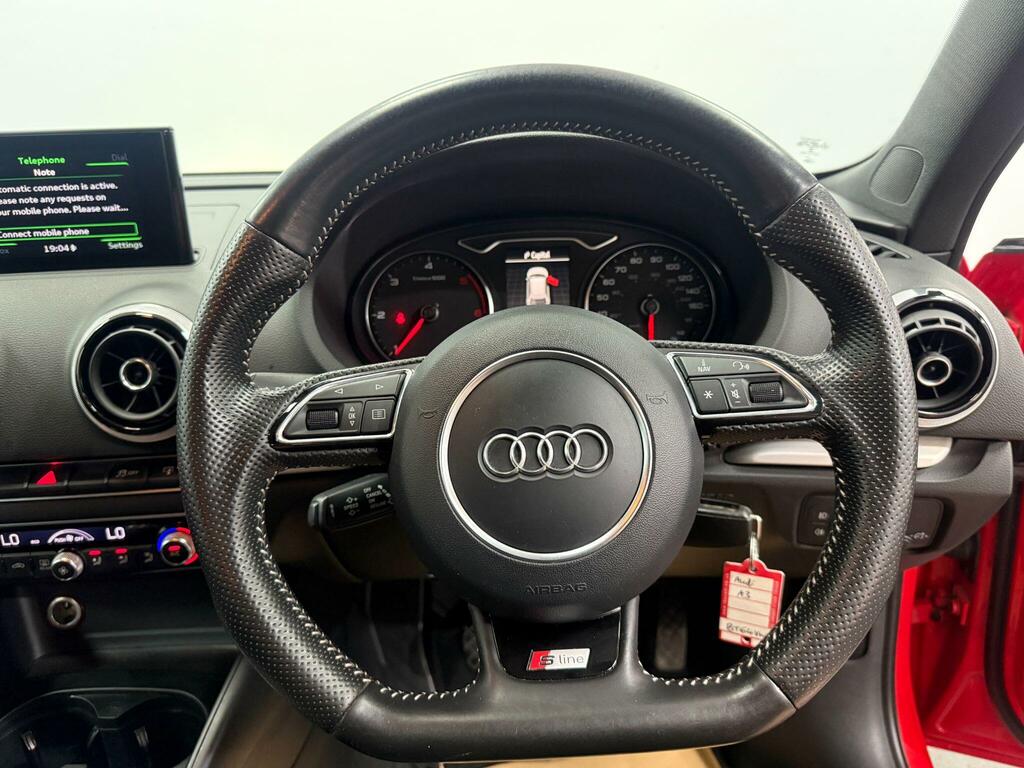 Audi A3 2.0 Tdi 184 S Line Red #6