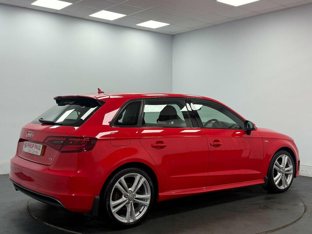 Audi A3 2.0 Tdi 184 S Line Red #3