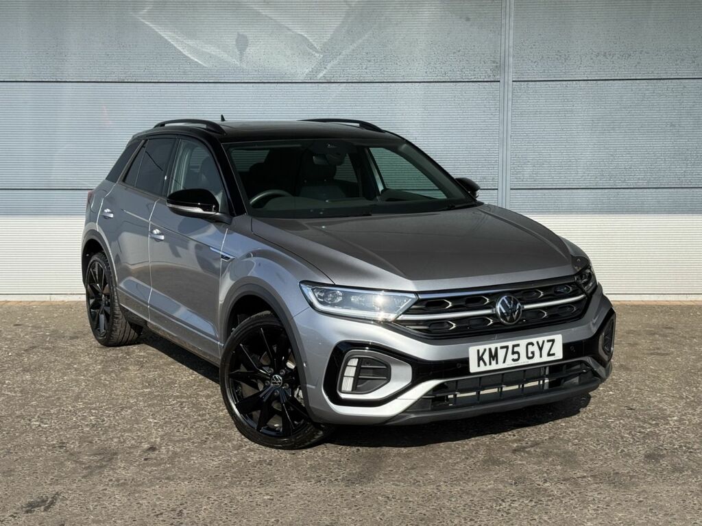Volkswagen T-Roc 1.5 Tsi Black Edition Plus 150 Bhp Dsg Silver