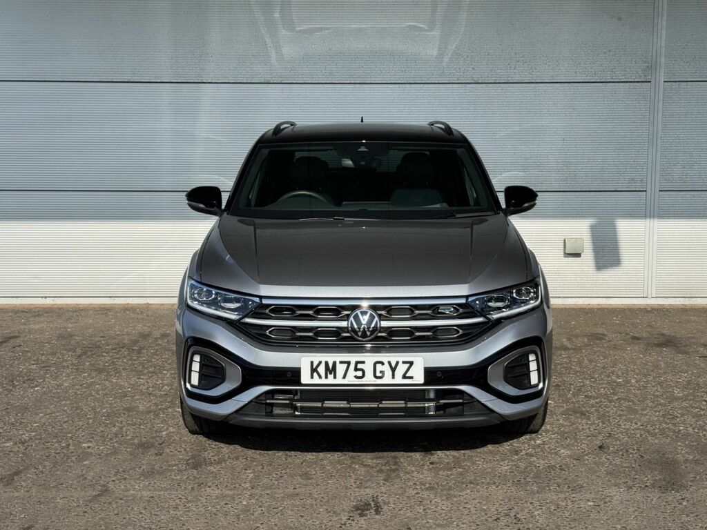 Volkswagen T-Roc 1.5 Tsi Black Edition Plus 150 Bhp Dsg Silver #2