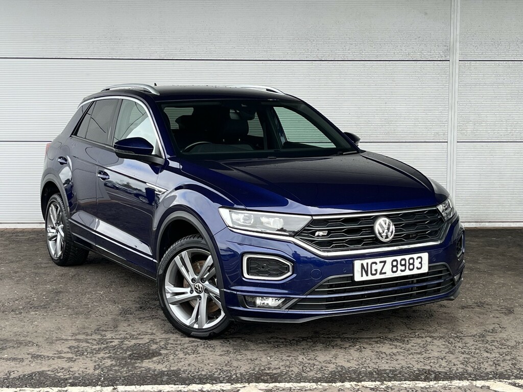 Volkswagen T-Roc 2.0 Tdi R Line 150 Bhp Blue