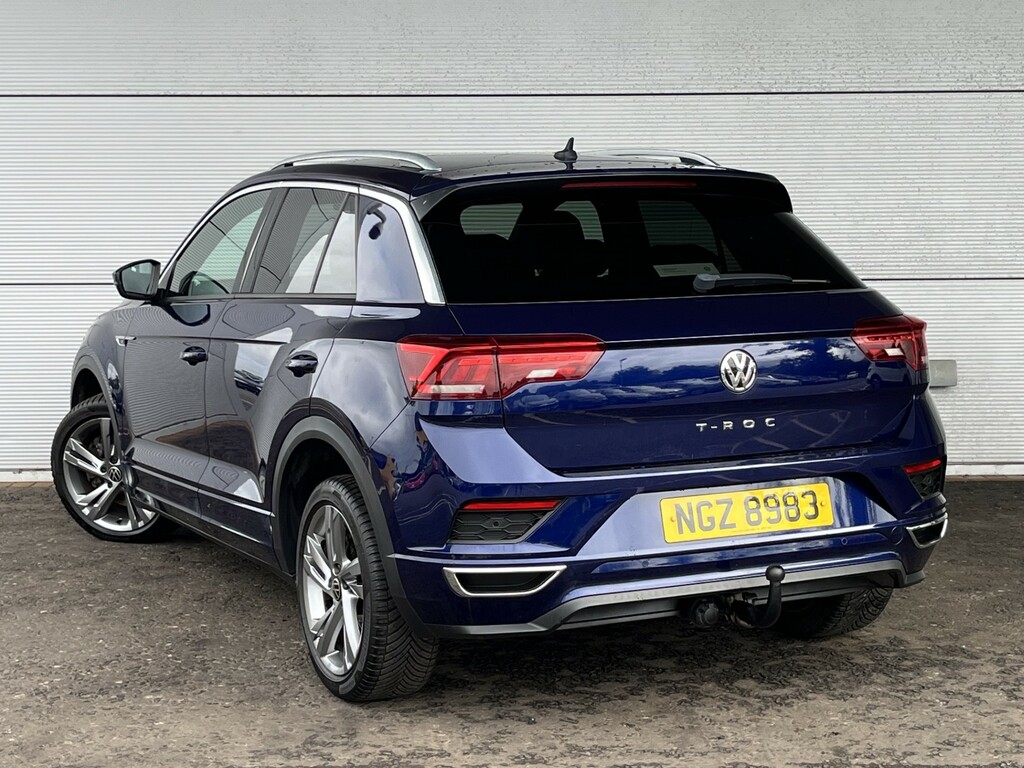 Volkswagen T-Roc 2.0 Tdi R Line 150 Bhp Blue #5