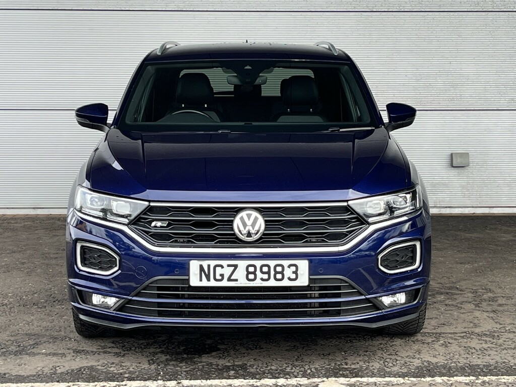 Volkswagen T-Roc 2.0 Tdi R Line 150 Bhp Blue #2