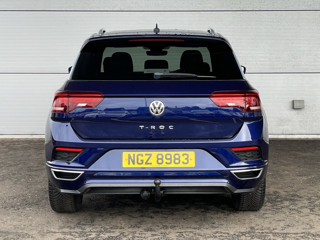 Volkswagen T-Roc 2.0 Tdi R Line 150 Bhp Blue #4