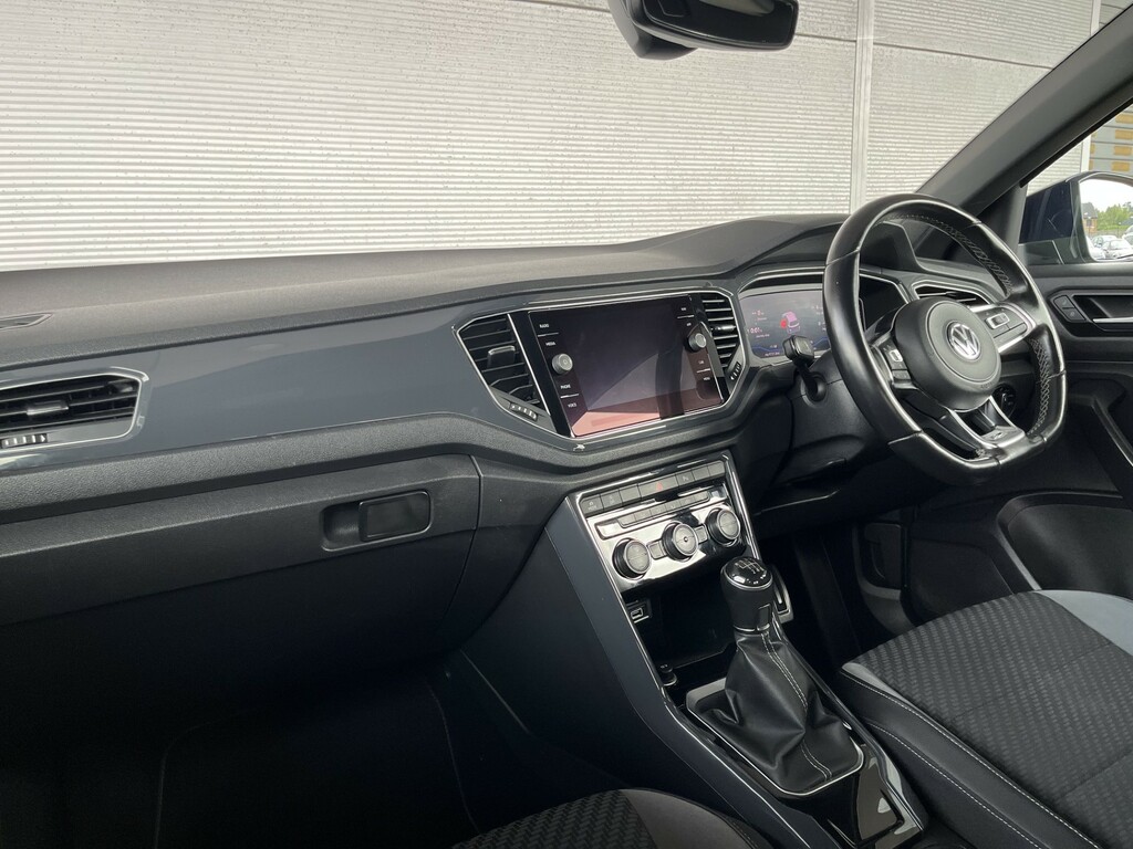Volkswagen T-Roc 2.0 Tdi R Line 150 Bhp Blue #6