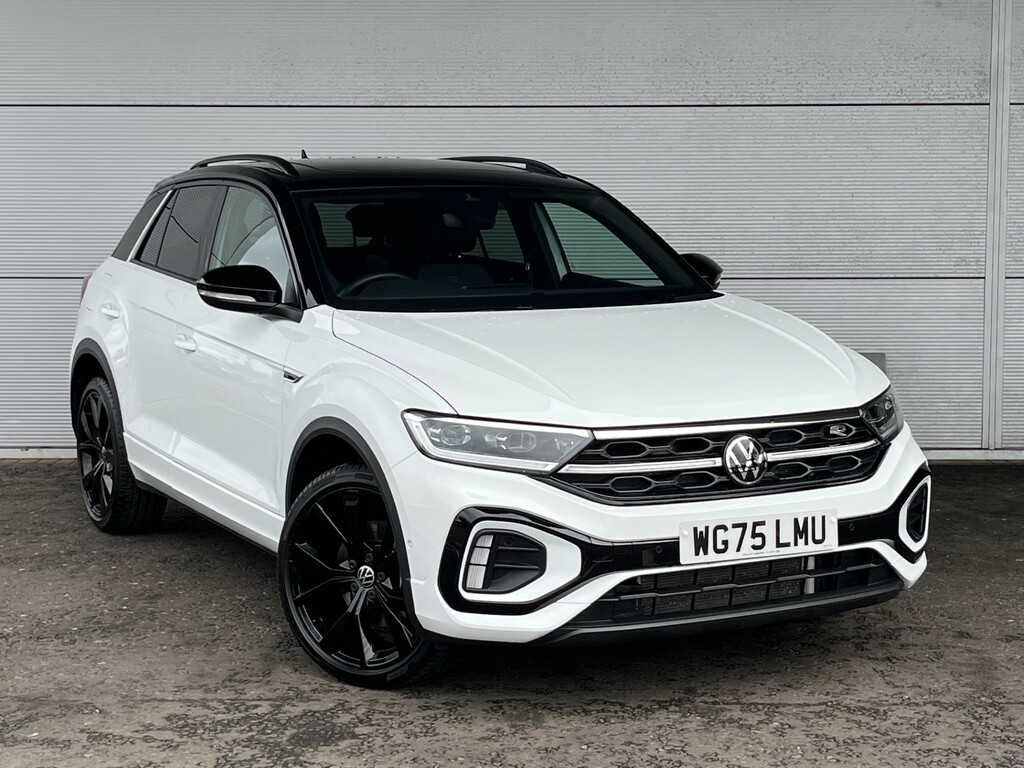 Volkswagen T-Roc 1.5 Tsi Black Edition Plus 150 Bhp Dsg White