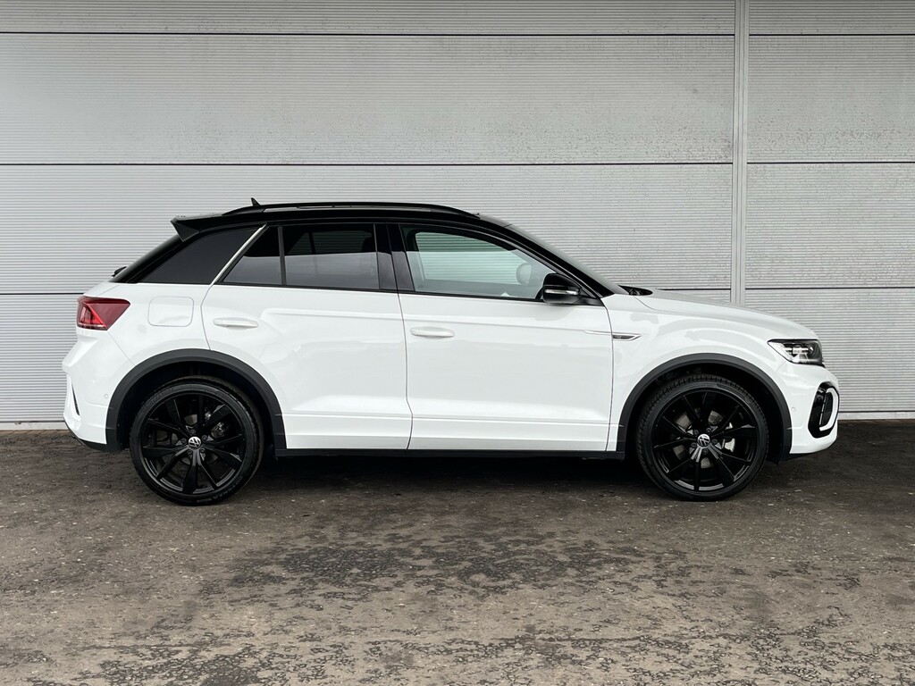 Volkswagen T-Roc 1.5 Tsi Black Edition Plus 150 Bhp Dsg White #3