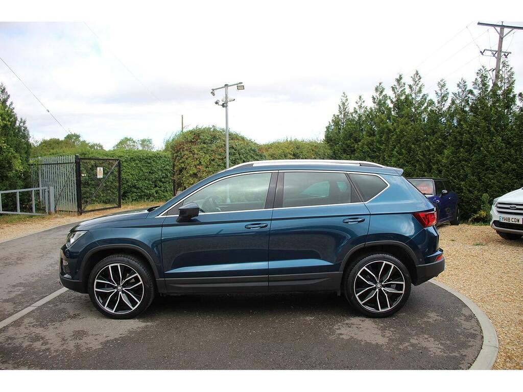 Seat Ateca Suv Blue #3