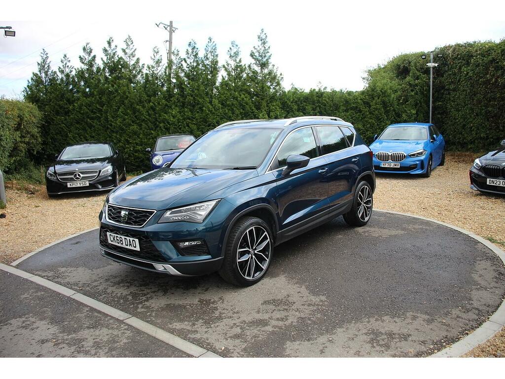 Seat Ateca Suv Blue #2