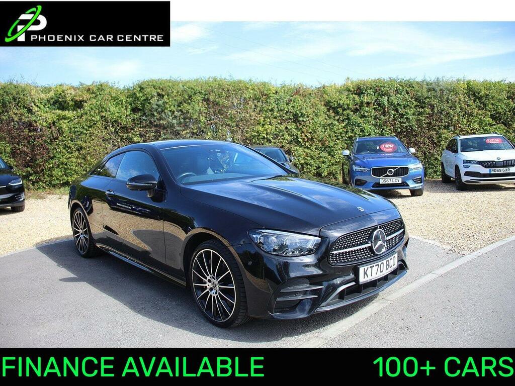 Mercedes-Benz E Class Coupe Black