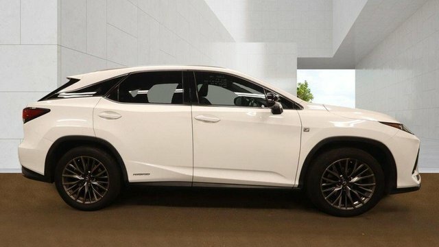 Lexus RX 450H V6 F Sport White #6