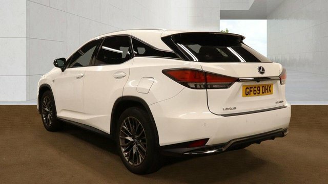 Lexus RX 450H V6 F Sport White #3