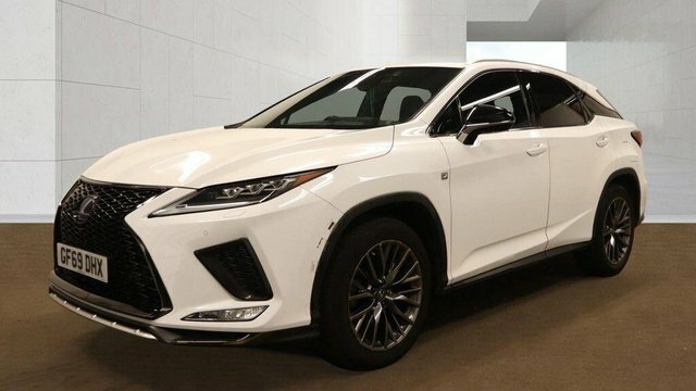 Lexus RX 450H V6 F Sport White #2