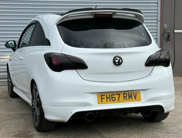 Vauxhall Corsa Turbo White Edition White #4