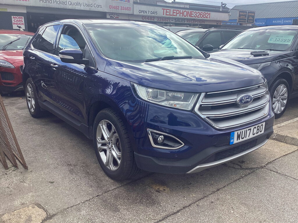 Ford Edge 2.0 Tdci Titanium Suv Awd Euro 6 Blue #3