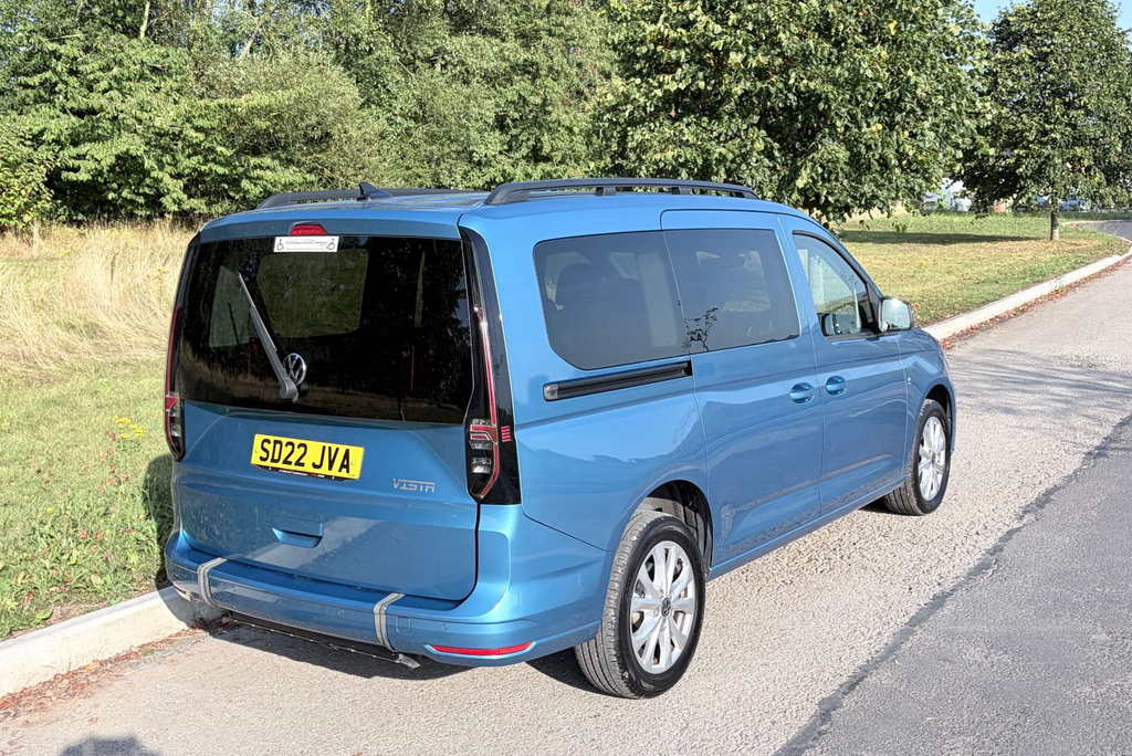 Volkswagen Caddy Maxi Life C20 New Shape Wheelchair Accessible Vehicle Wav Blue #4
