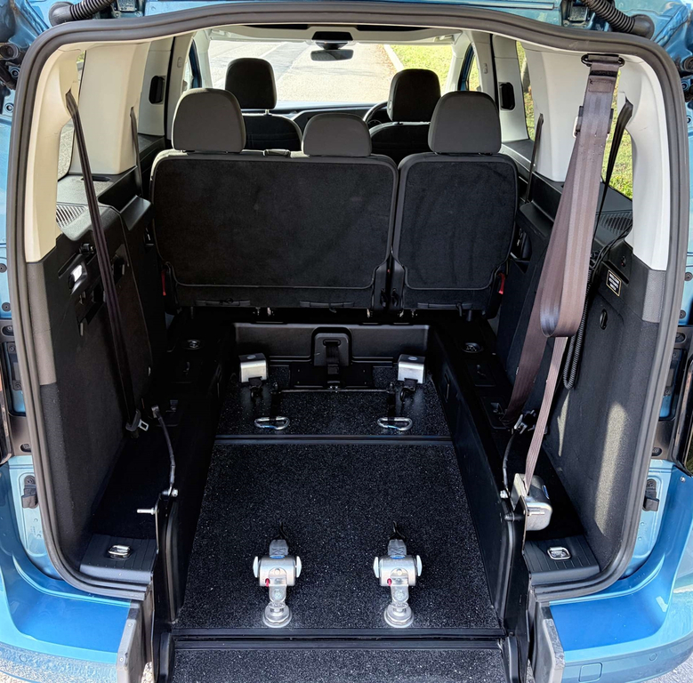 Volkswagen Caddy Maxi Life C20 New Shape Wheelchair Accessible Vehicle Wav Blue #6