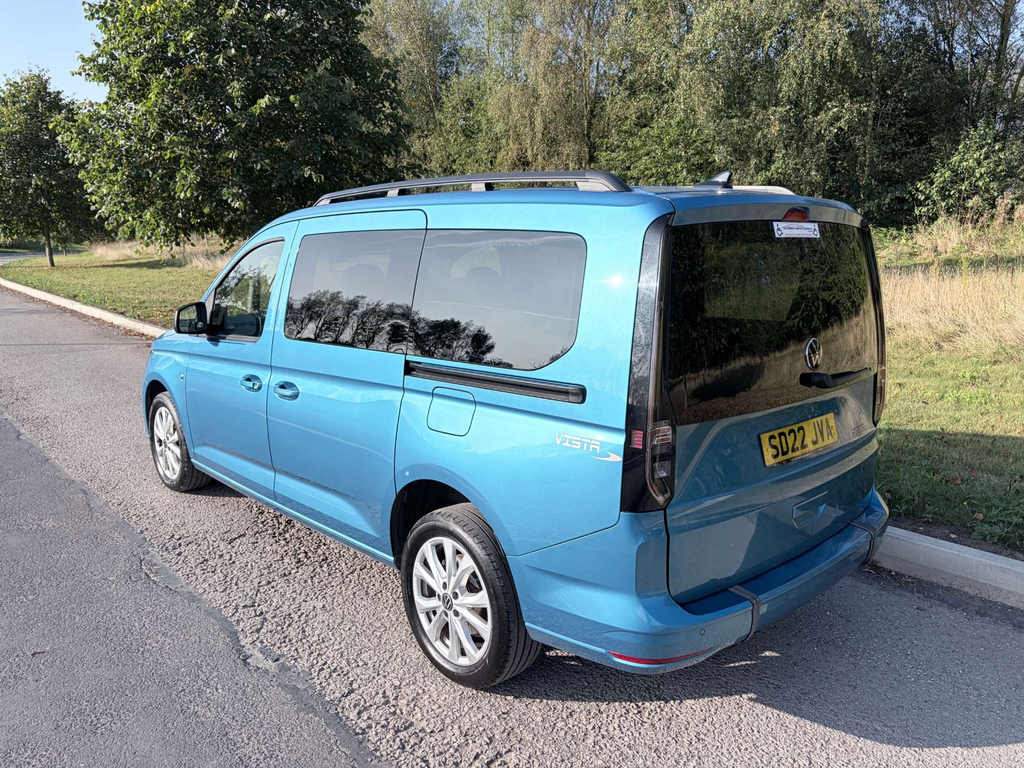 Volkswagen Caddy Maxi Life C20 New Shape Wheelchair Accessible Vehicle Wav Blue #5
