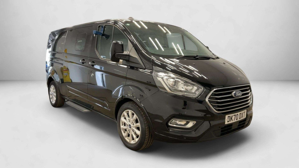 Ford Tourneo Custom Lwb L22.0 Tdci Titanium 8 Seats Ideal Black