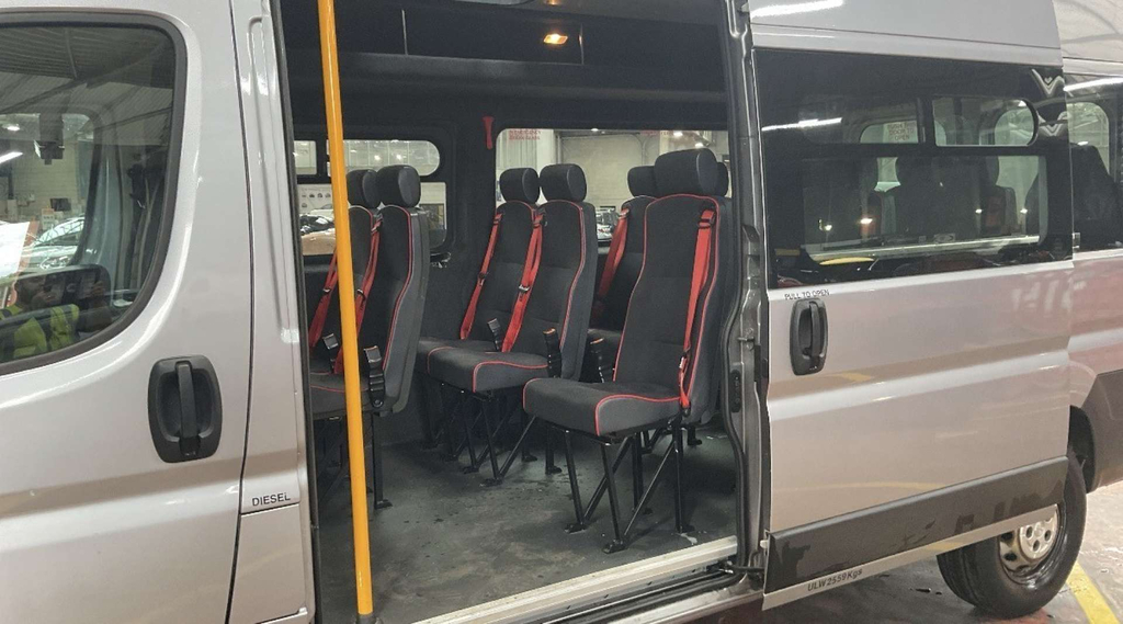 Peugeot Boxer Hdi L3h2 No Vat 17 Seats Wheelchair Accessible V Grey #4