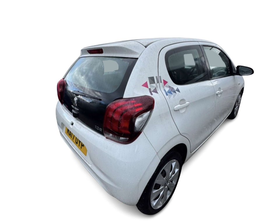 Peugeot 108 Active Hatchback Part Exchange Barg White #2