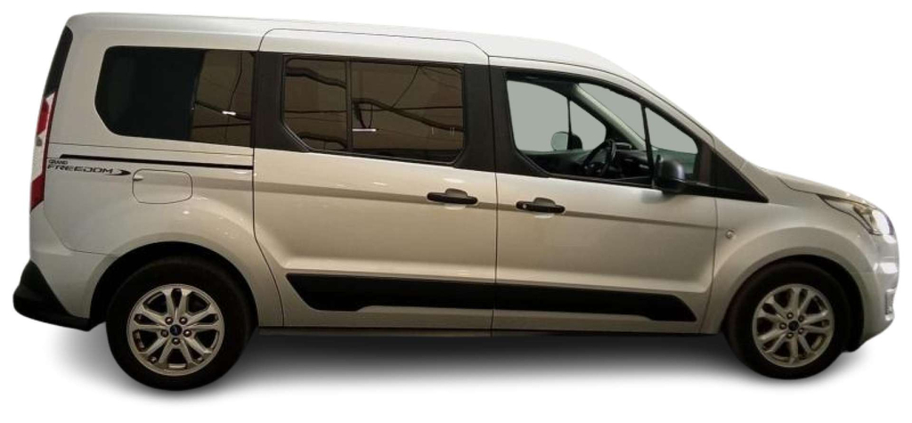 Ford Grand Tourneo Connect 5 Seats, Allied Flat Ramp Wheelchair Accessible Ve Silver #2