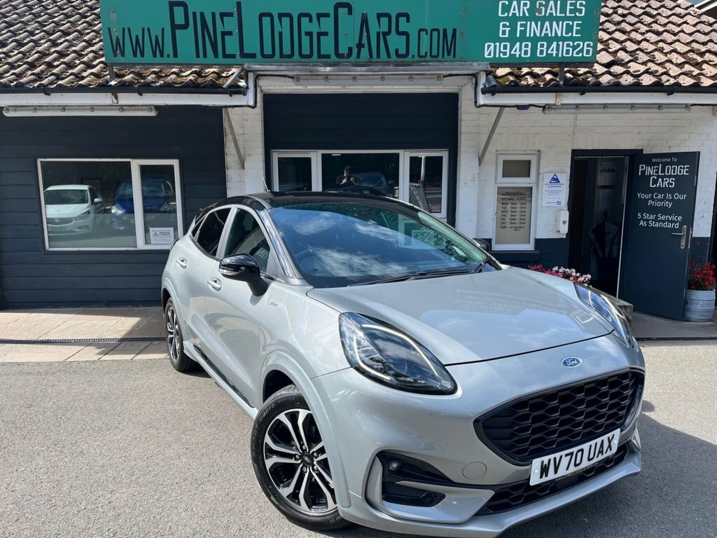 Ford Puma 1L St-line Silver