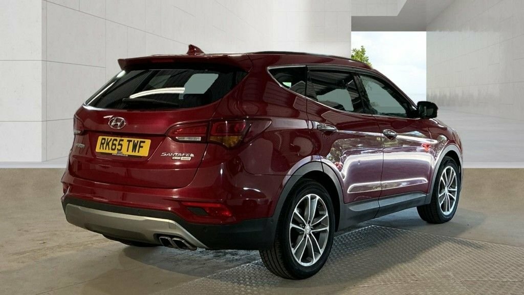 Hyundai Santa Fe 2.2L Premium Se Red #4