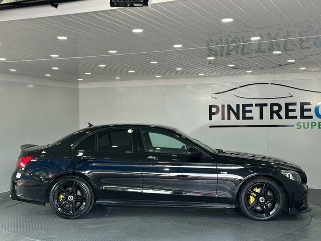 Mercedes-Benz C Class 2.0 C220d Amg Line Saloon G-tronic Eur Black #5