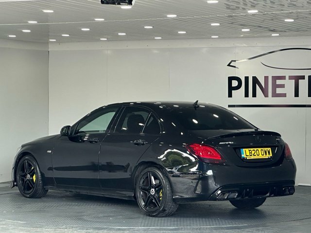 Mercedes-Benz C Class 2.0 C220d Amg Line Saloon G-tronic Eur Black #6