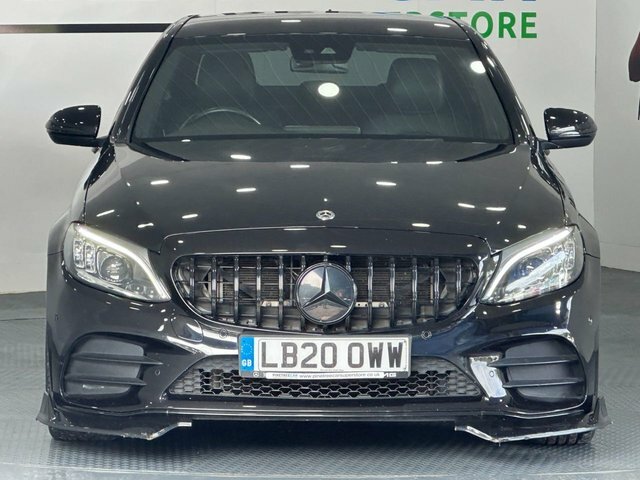 Mercedes-Benz C Class 2.0 C220d Amg Line Saloon G-tronic Eur Black #2