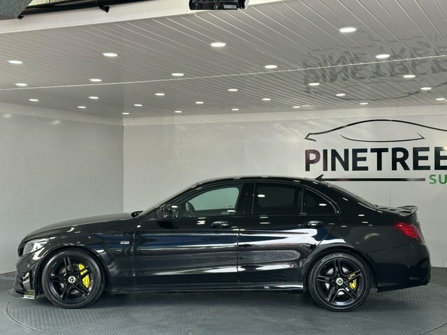 Mercedes-Benz C Class 2.0 C220d Amg Line Saloon G-tronic Eur Black #4