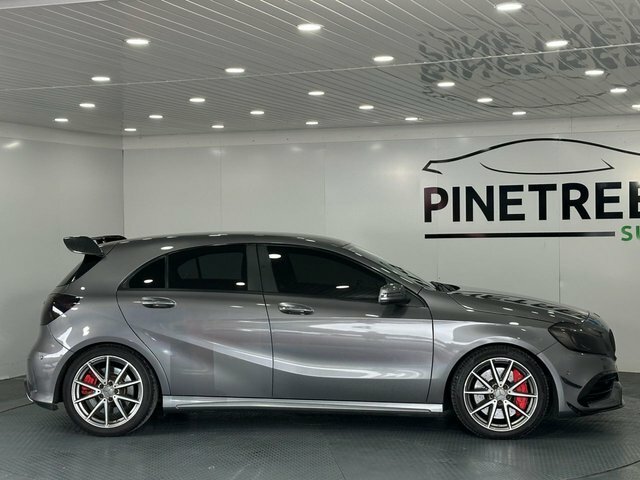 Mercedes-Benz A Class 2.0 A45 Amg Hatchback Spds Dct 4Matic E CN66SXF Grey #5