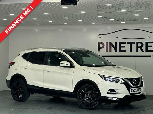 Nissan Qashqai 1.3 Dig-t Tekna Suv Dct Euro 6 S White