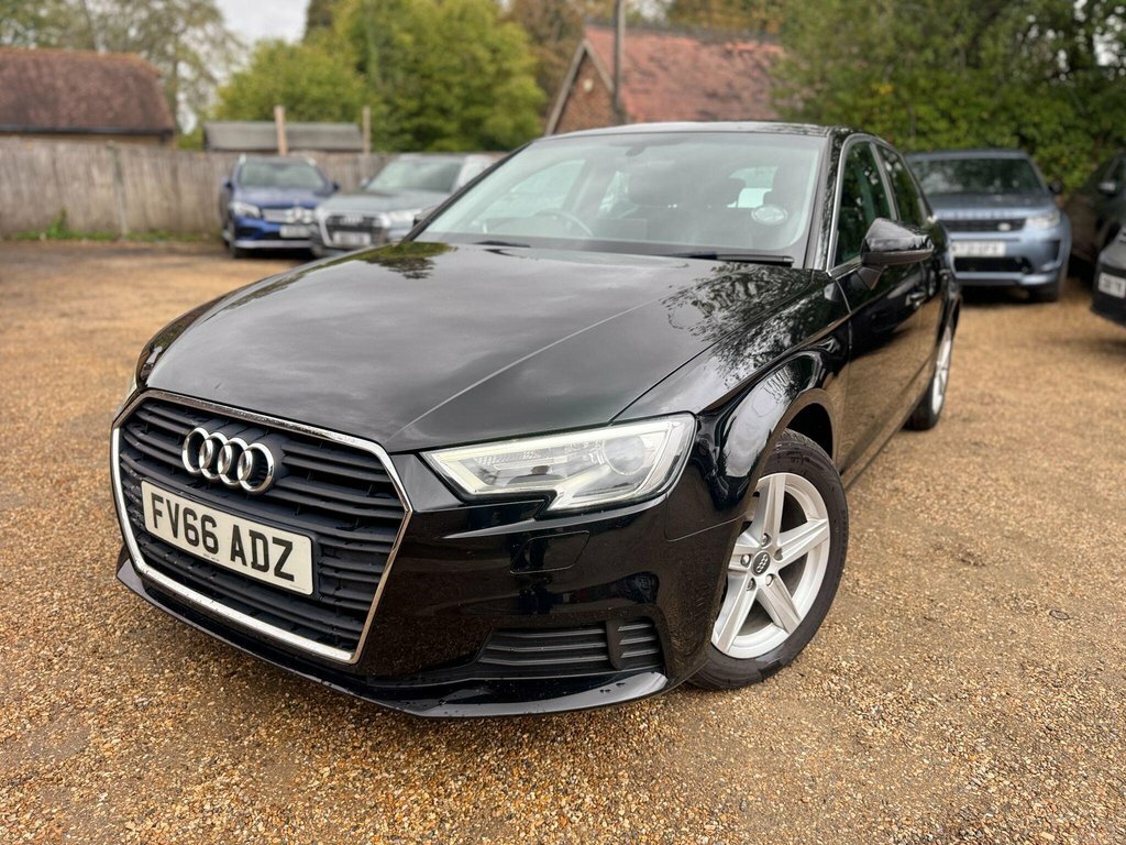Audi A3 1.4L Se FV66ADZ Black #3