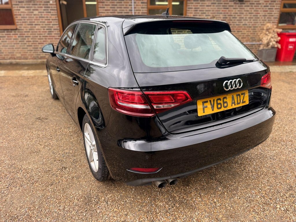 Audi A3 1.4L Se FV66ADZ Black #4