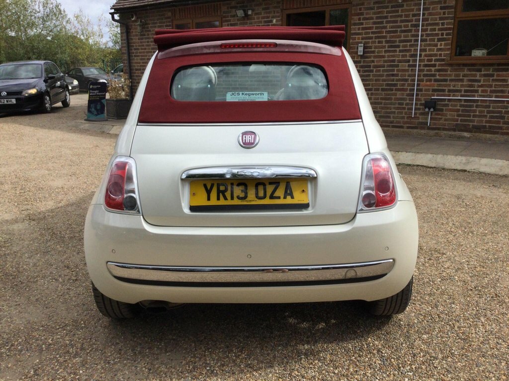 Fiat 500C 1.2L Lounge White #4