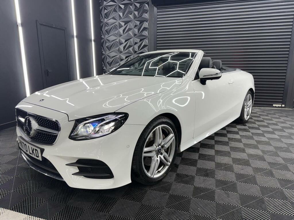 Mercedes-Benz E Class 2.0 E220d Amg Line Premium Cabriolet G-tronic E White