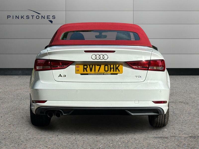 Audi A3 Cabriolet 2.0 Tdi Se Euro 6 Ss White #4