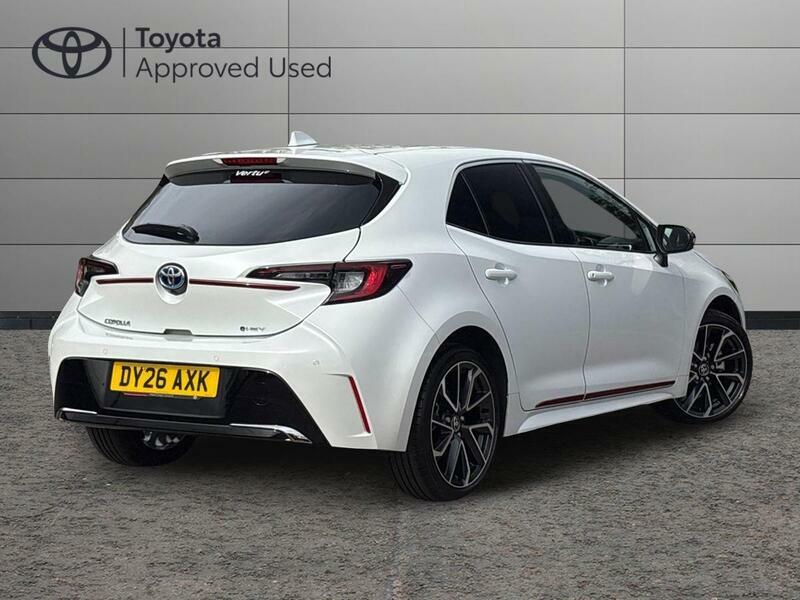Toyota Corolla 1.8 Vvt-h Excel Hatchback Hybrid Cvt Eu White #3